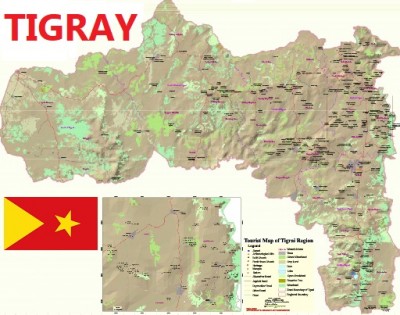Tigray map