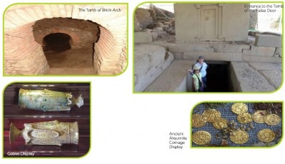 The Tomb of False Door and Brick Arches