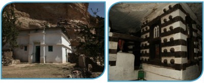Aksumite facade of the Debre Selam Mihael church