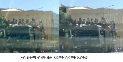 ኣብ ከተማ ብዘት ዘሎ ኣራዊት ሰራዊት ኤርትራ