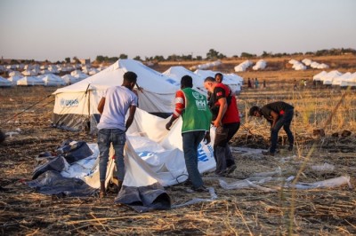 IHH provided approximately 4,500 tents for the refugees who fled the conflicts in northern Ethiopia and took refuge in Sudan.